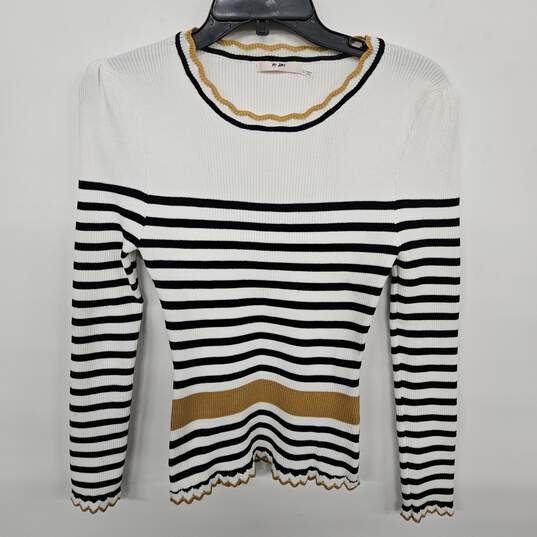 Mi Ami Knit Lont Sleeve Shirt image number 1