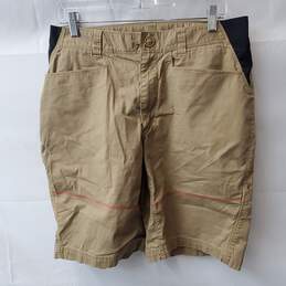 The North Face Cotton Tan Hiking Shorts Mens Size L