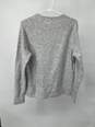 Womens Gray Long Sleeve Round Neck Pullover Sweater Size Small T-0528908-N image number 3