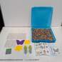Set of Assorted Multicolor Pixel Beads Art Supplies Kit In Plastic Case image number 1