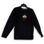 Mens Black Dri-Fit Ohio State Crew Neck Long Sleeve Pullover T-Shirt Size M image number 1
