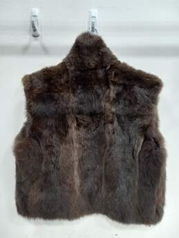 Andrew Marc Fur Vest Women's Size M alternative image
