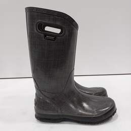 Bogs Grey Rain Boots Women's Sz 7