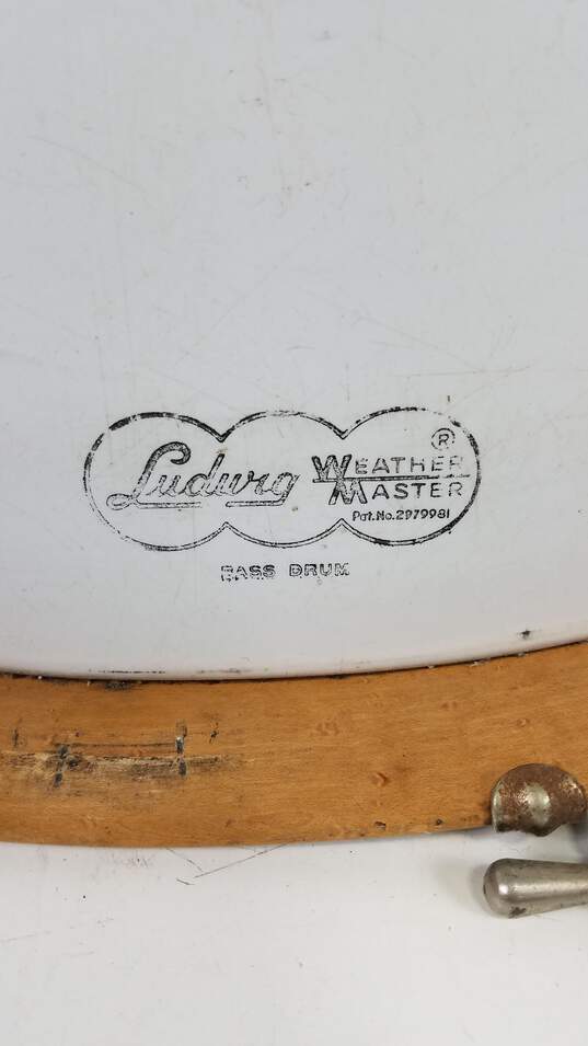 Ludwig Club Date Vintage 3 Piece Drum Set image number 7