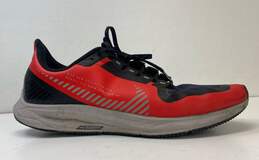 Nike Air Zoom Pegasus 36 Shield Habanero Red Multicolor Athletic Shoe Men 9