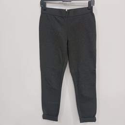 J.Crew Women's Dark Gray Pants Size 4R alternative image
