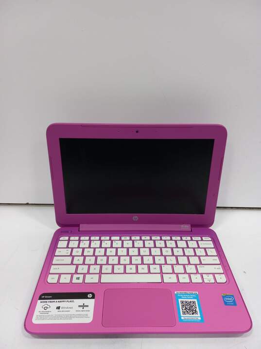 Pink HP Stream Laptop image number 3