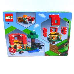 Sealed Lego Minecraft 21179 The Mushroom House Building Toy Set alternative image