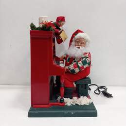 Holiday Creations INC (1993) Sing a Long Santa Piano Santa Cassette Player alternative image