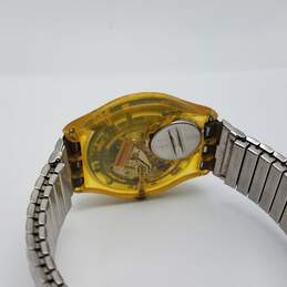 Vintage Swatch Swiss 33mm Clear Case Unisex Quartz Watch alternative image