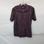 Patagonia Blue & Brown Patterned Organic Cotton& Hemp Button Up Shirt WM Size M image number 1