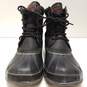 London Fog Ashford Black Leather Winter Boots Men's Size 11M image number 4