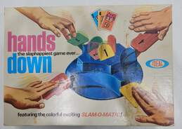 Vtg 1964 Hands Down Board Game by Ideal Toy Original Box Slam-O-Matic Complete