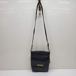 The Sak Leather Crossbody Bag Black