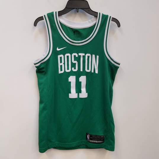 Mens Green Boston Celtics Kyrie Irving #11 Basketball NBA Jersey Size S image number 2