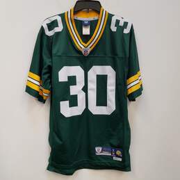 Mens Green John Kuhn #30 Green Bay Packers Football-NFL Jersey Size Small