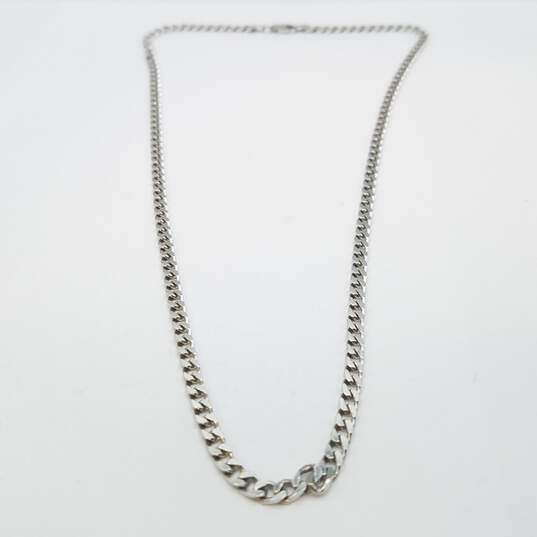 BNTR Curb Chain 21 1/2 Necklace 18.5g image number 2