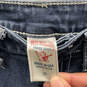 Womens Blue Denim Medium Wash 5-Pocket Design Skinny Leg Jeans Size 25 image number 3