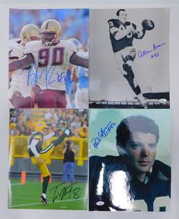 4 Green Bay Packers Signed Photos w/ COAs