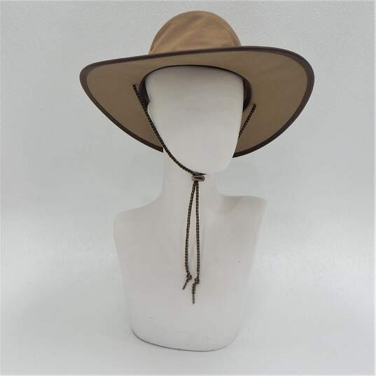 Vintage Barmah Squashy Leather Kangaroo Hat image number 1