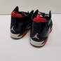 Air Jordan Flight Club 91 Bred (GS) Athletic Shoes Black University Red White DM1685-006 Size 7Y Women's Size 8.5 image number 5