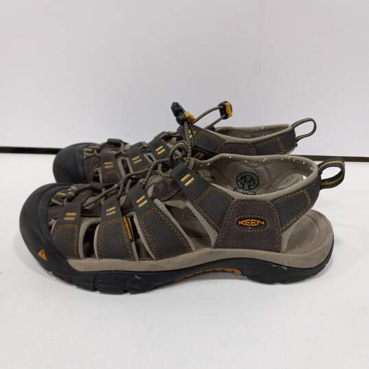 Keen Men's Gray Activewear Sandals Size 10.5 image number 4