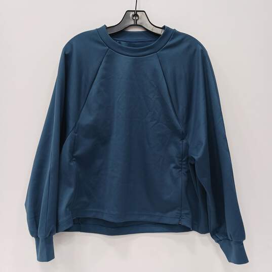 The North Face Women's Flash Dry Dark Blue Sweatshirt Size M image number 1