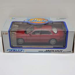 Welly Collectable 1/18 Jaguar S-Type # 9838w Red -IOB