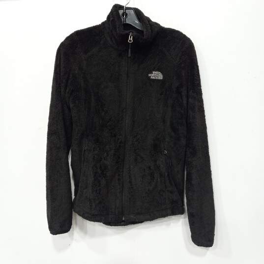 The North Face Full Zip Black Fleece Jacket Size Small image number 1