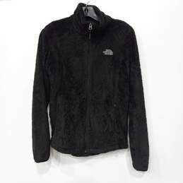The North Face Full Zip Black Fleece Jacket Size Small