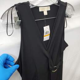Women's Michael Kors Basics Black T-Shirt Dress Size S alternative image