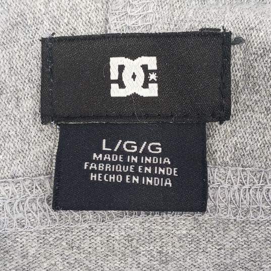 Men's Gray DC Sweatshirt Size L image number 3