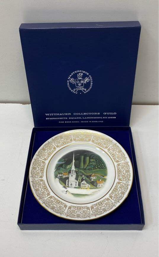 Wittnauer Collectors American Masterpiece Midnight Ride Of Paul Revere Plate image number 1