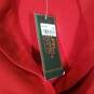 NWT Womens Cotton Long Sleeve Collared Pullover Sweater Size Large image number 3