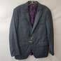 Indochino Gray Long Sleeve Men's Button Up Blazer Jacket NWT image number 1