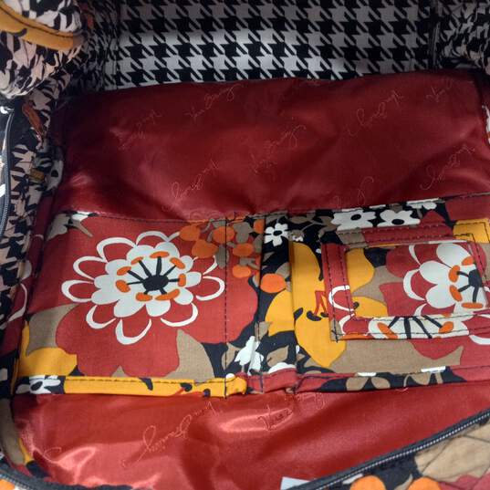 Vera Bradley Floral Pattern Quilted Backpack image number 5