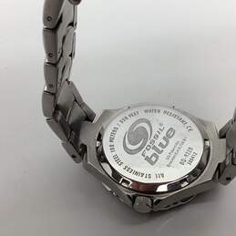 Designer Fossil Blue BQ-9229 Chronograph Round Analog Dial Quartz Wristwatch