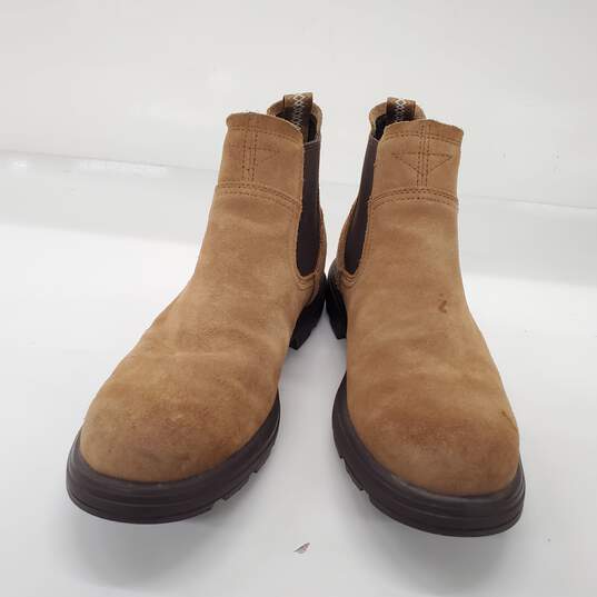 UGG Men's Biltmore Chestnut Brown Suede Chelsea Boots Size 9.5 image number 2