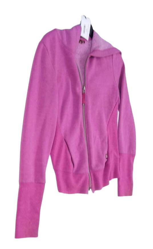 Prana Women's Purple Long Sleeve Pockets Casual Full Zip Hoodie Size XS image number 2