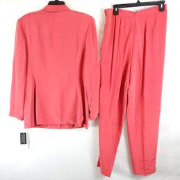 Josephine Chaus Women Pink Pants Suit Sz 12 NWT alternative image