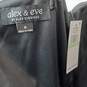 Alex & Eve By Alex Evenings Midi Black Strap Dress Women's 8 NWT image number 3