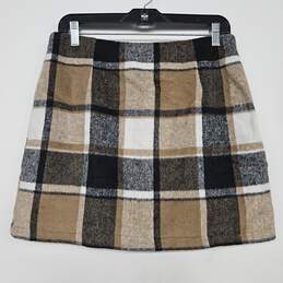 (i) Plaid Skirt alternative image