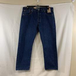 Men's Medium Wash 501 Original Fit Jeans, Sz. 38x30