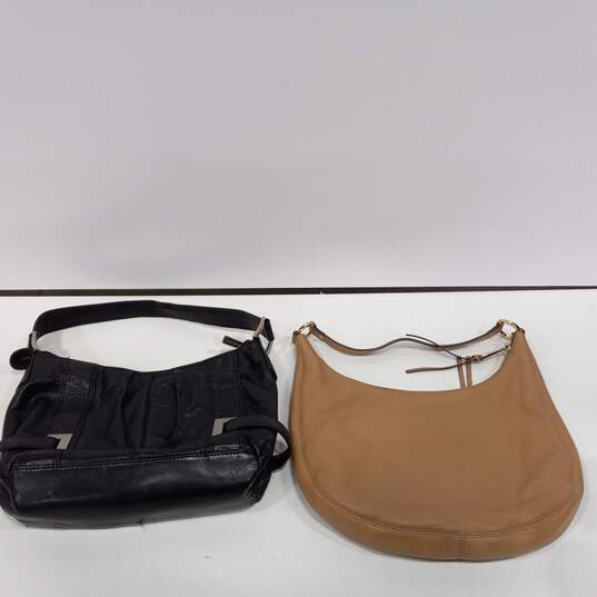 Pair of Leather Tote Bags image number 2
