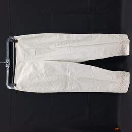 Talbots White Petite Pants Size 2P NWT