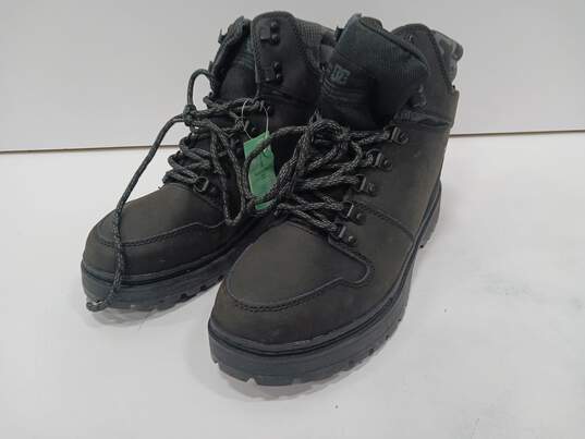 DC Peary Men's Black Hiking Boots Size 9.5 image number 1