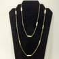 Gold Toned Fashion Jewelry Assorted 6pc Lot image number 5
