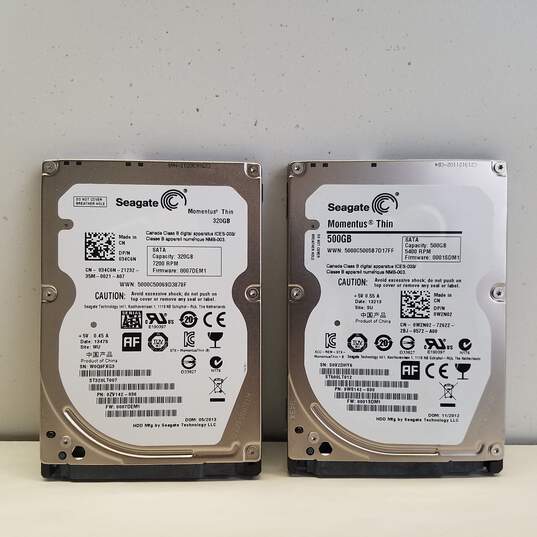 Seagate Internal Hard Drives - Lot of 2 image number 1