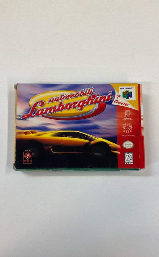 Automobili Lamborghini - Nintendo 64 (CIB) image number 1