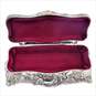 Godinger Silver Plated  Jewelry Box With Red Velvet Lining image number 3